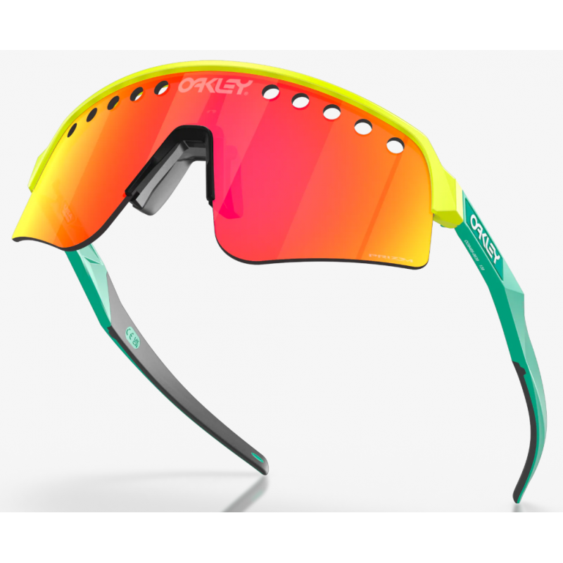 Oakley Sutro Lite Sweep Tennis Ball Yellow lente Prizm Ruby OO9465-0639
