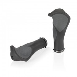Xlc GR-S22 juego de puños ergonómicos gel 135 mm negro/gris