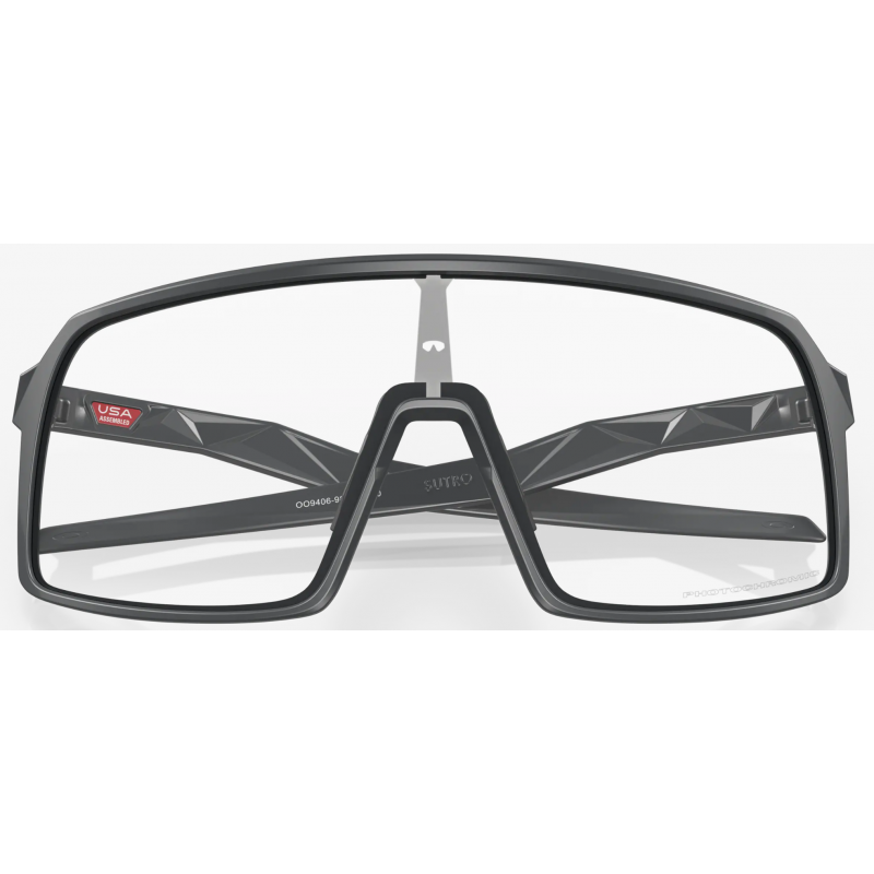 Oakley Sutro Matte Carbon lente Clear fotocromática OO9406-9837