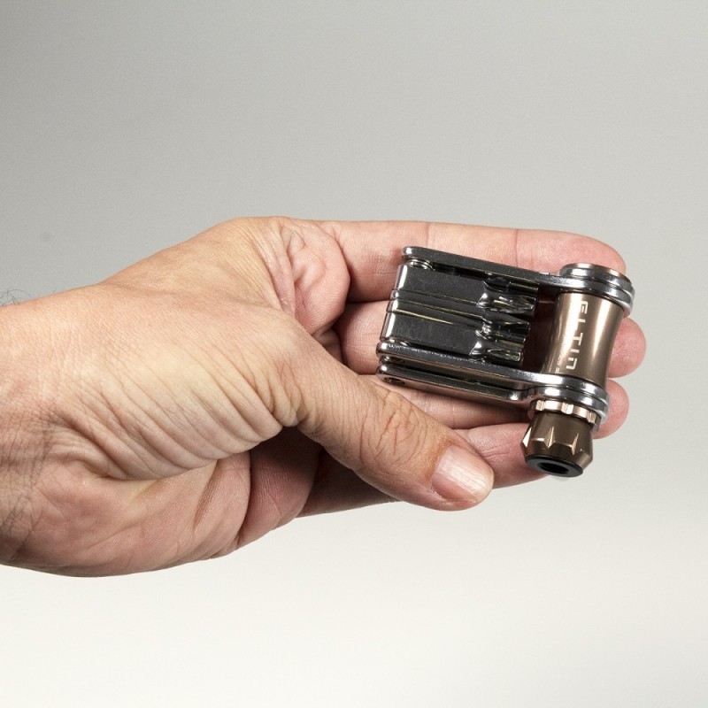 Eltin multistrumento Bici 10 in 1 + CO2 - Spedizione 24h