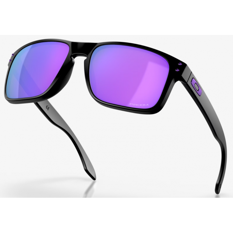 Oakley Holbrook Matte Black lente Prizm Violet OO9102-K655 - Envío 24h