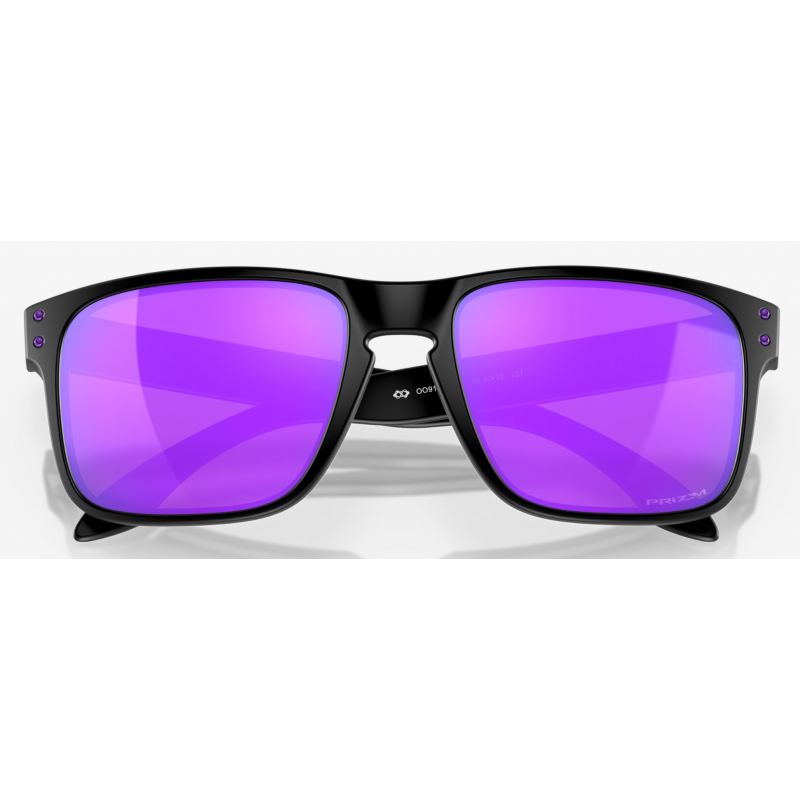 Oakley Holbrook Matte Black lente Prizm Violet OO9102-K655 - Envío 24h
