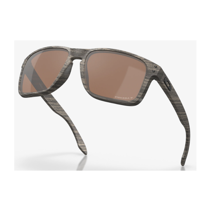 Oakley Holbrook XL Woodgrain lente Prizm Tungsten Polarized 941706