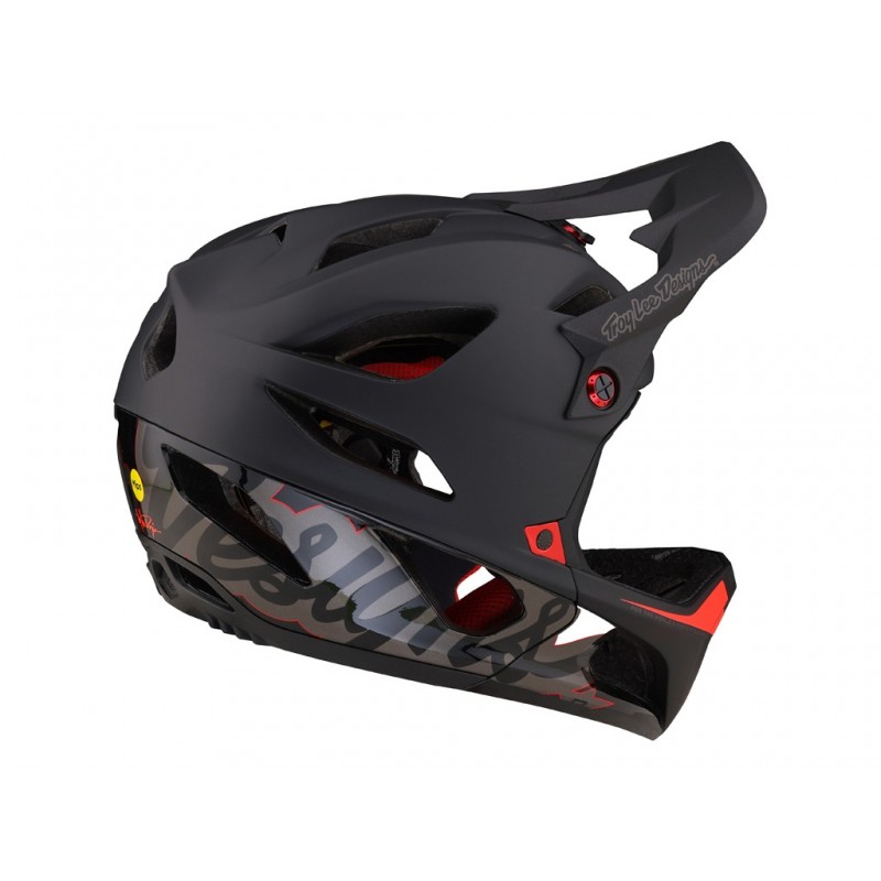 Troy Lee Designs Stage Mips negro/rojo - Envío 24h - Mejores precios
