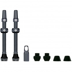 Muc-Off V2 Tubeless 44mm gris juego válvulas - Envío 24h