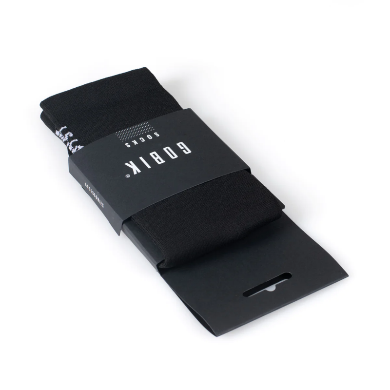 Gobik Superb black Axis Extra Long unisex calcetines - Envío 24h