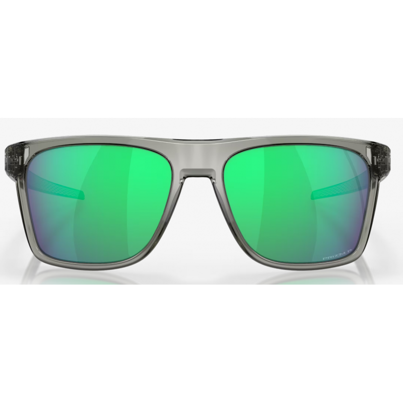 Oakley Leffingwell Grigio Inchiostro lente Prizm Giada Polarizzata OO9100-1057