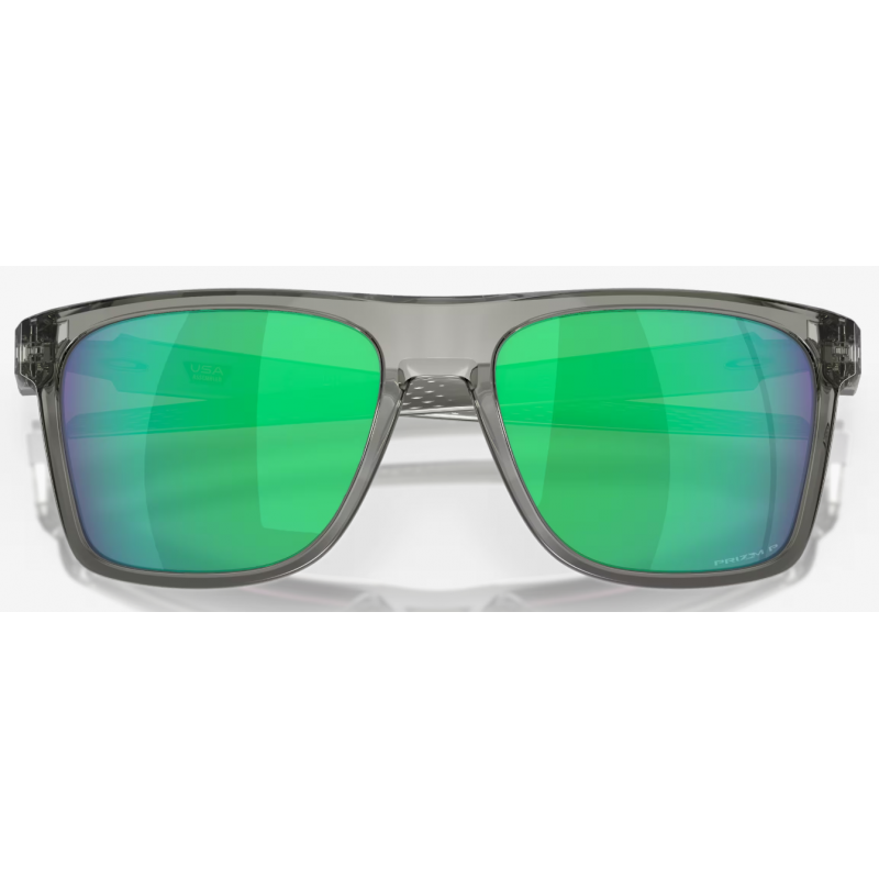 Oakley Leffingwell Grey Ink lente Prizm Jade Polarized OO9100-1057