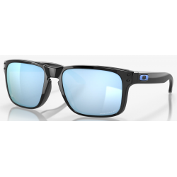 Oakley Holbrook Polished Black lente Prizm Deep Water Polarized 9102C1