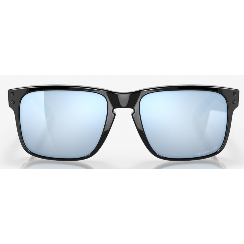 Oakley Holbrook Polished Black lente Prizm Deep Water Polarized 9102C1