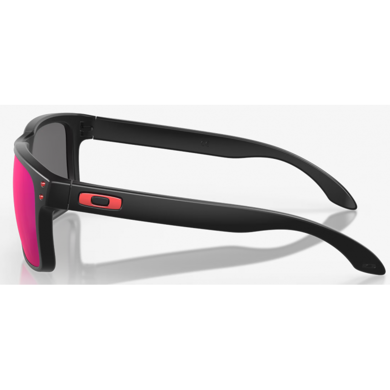 Oakley Holbrook Matte Black lente Prizm Positive Red Iridium OO9102-36