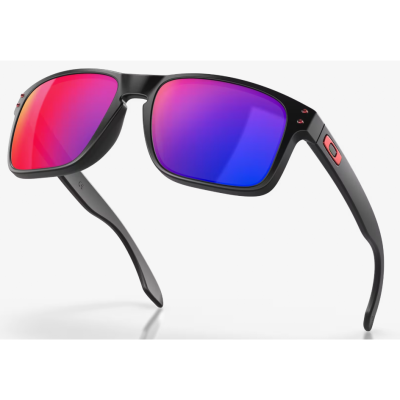 Oakley Holbrook Matte Black lente Prizm Positive Red Iridium OO9102-36