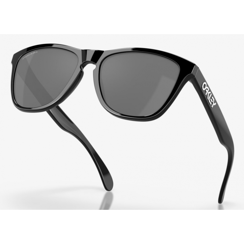 Oakley Frogskins Polished Black lente Prizm Black OO9013-C455