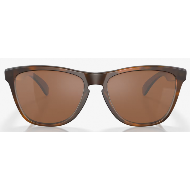 Oakley Frogskins Matte Brown Tortoise lente Prizm Tungsten OO9013-C555