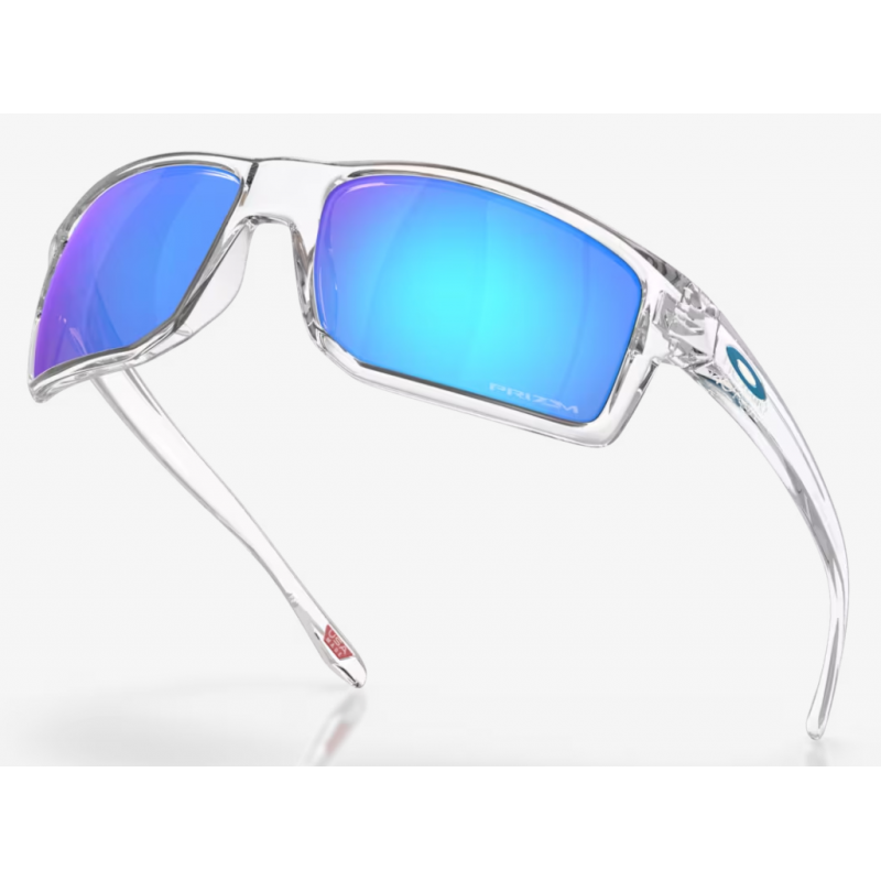 Oakley Gibston Polished Clear lente Prizm Sapphire OO9449-0460