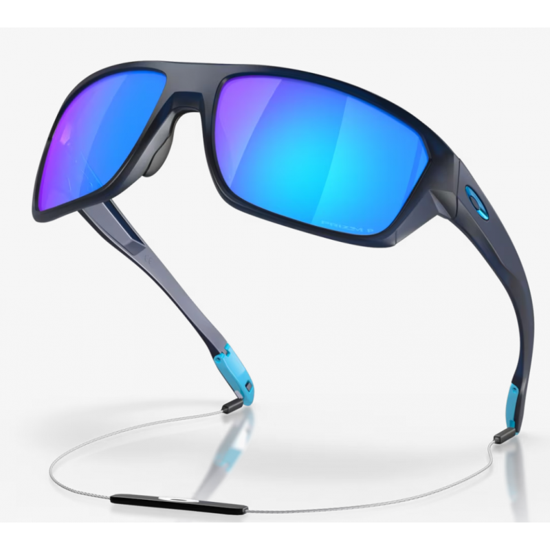 Oakley Split Shot Matte Translucent Blue lente Prizm Sapphire Polarized OO9416-0464