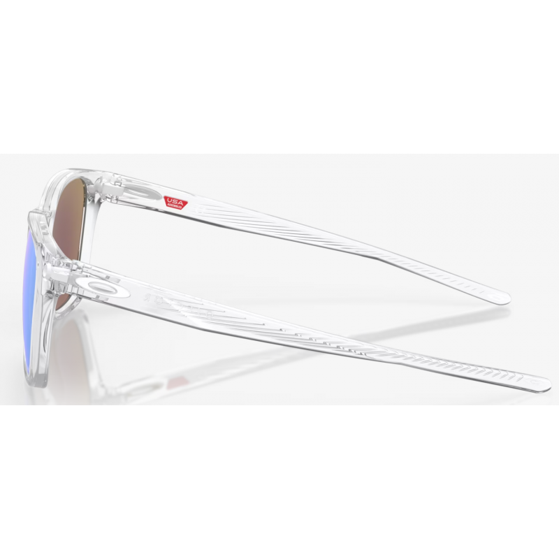 Oakley Ojector Polished Clear lente Prizm Sapphire OO9018-0255