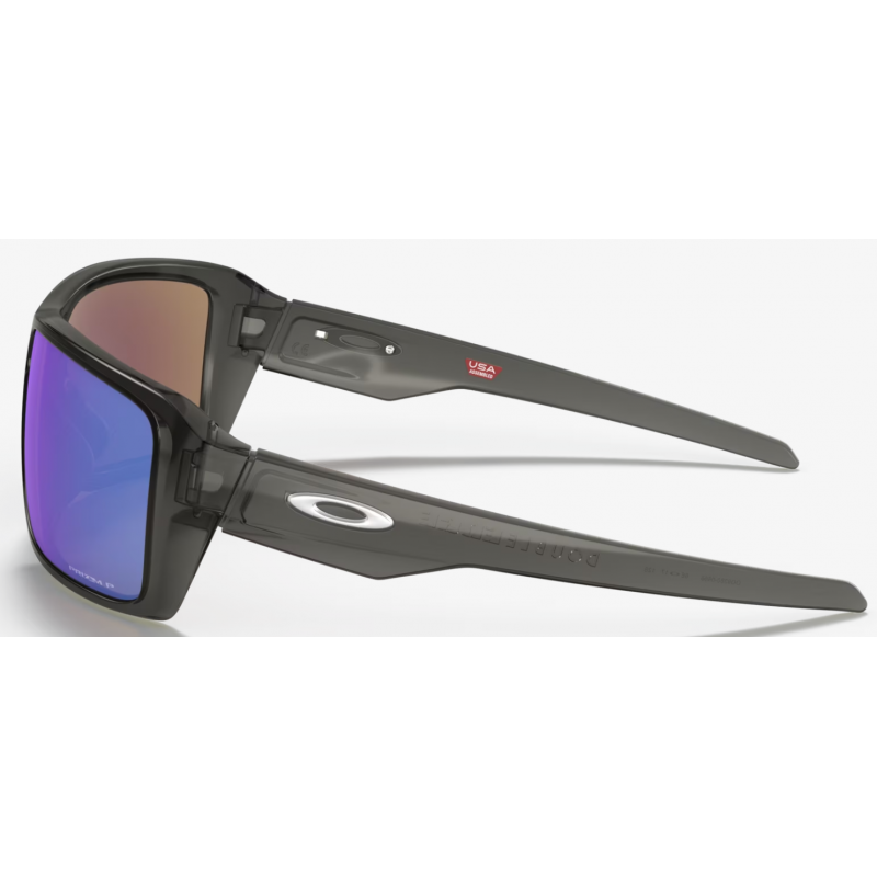 Oakley Double Edge Grey Smoke lente Prizm Sapphire Polarized 938006