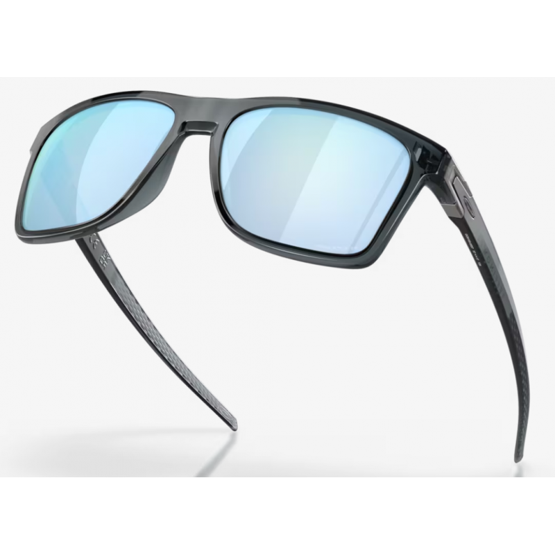 Oakley Leffingwell Crystal Black lente Prizm Deep Water Polarized