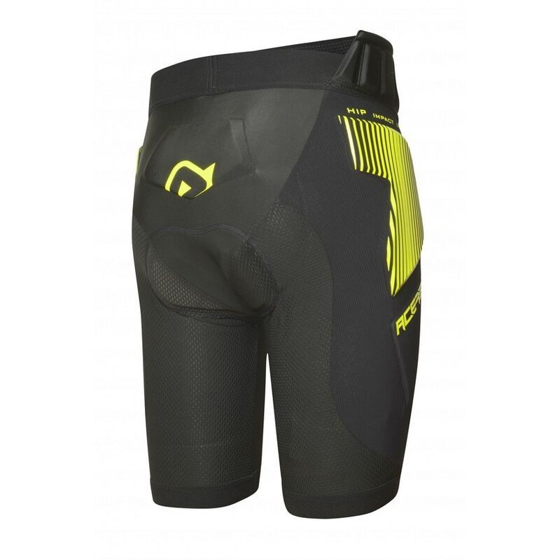 Acerbis Soft Rush nero/giallo culotte con protezione - Spedizione 24h
