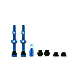 Muc-Off V2 Tubeless 44mm azul juego válvulas - Envío 24h