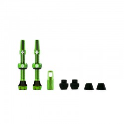Muc-Off V2 Tubeless 44mm verde juego válvulas - Envío 24h
