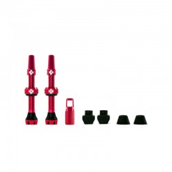 Muc-Off V2 Tubeless 44mm rosso set valvole - Spedizione 24h - offerte