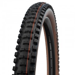 Schwalbe Big Betty 29x2.40 Evo Super Gravity Addix Soft Tubeless plegable negro/marrón