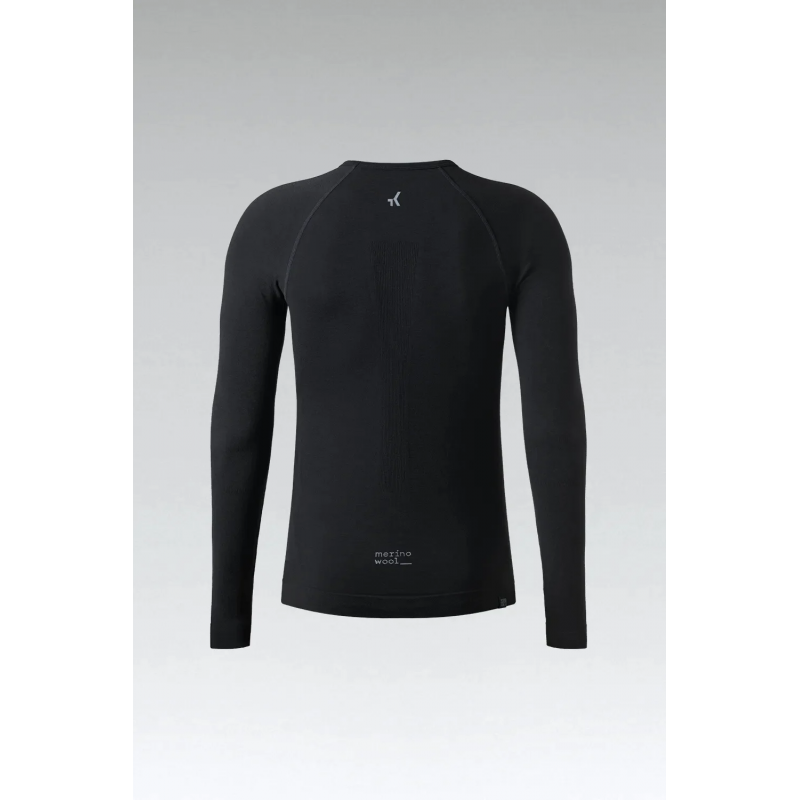 Gobik Winter Merino Coal hombre manga larga camiseta interior