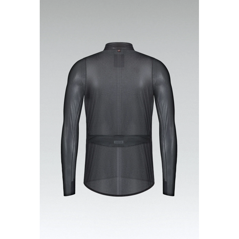 Gobik Pluvia True Black Giacca Leggera Impermeabile unisex - Spedizione 24h