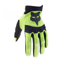 Fox Dirtpaw amarillo fluorescente guantes largos - Envío 24h