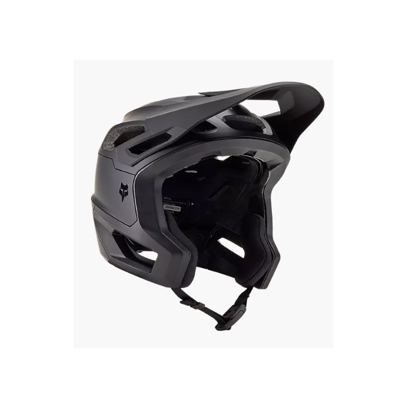 Fox Dropframe Pro nero opaco casco - Spedizione 24h - migliori prezzi