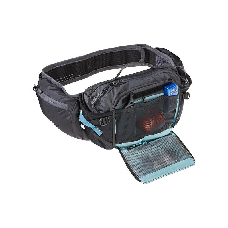 Evoc Hip Pack Pro 3 + 1.5L nero/grigio Marsupio idratante - spedizione 24h