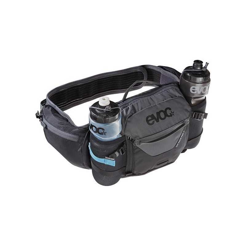 Evoc Hip Pack Pro 3 + 1.5L negro/gris Riñonera hidratación - envío 24h