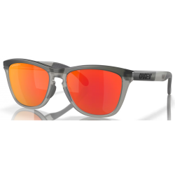 Oakley Frogskins Range Matte Grey Smoke/Grey Ink lente Prizm Ruby