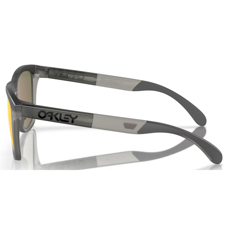 Oakley Frogskins Range Matte Grey Smoke/Grey Ink lente Prizm Ruby