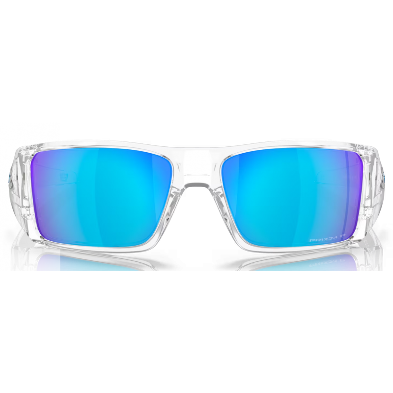 Oakley Heliostat Clear lentes Prizm Sapphire Polarized OO9231-0761