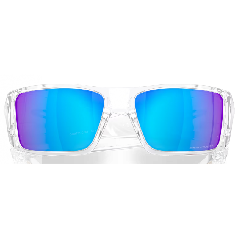 Oakley Heliostat Clear lentes Prizm Sapphire Polarized OO9231-0761