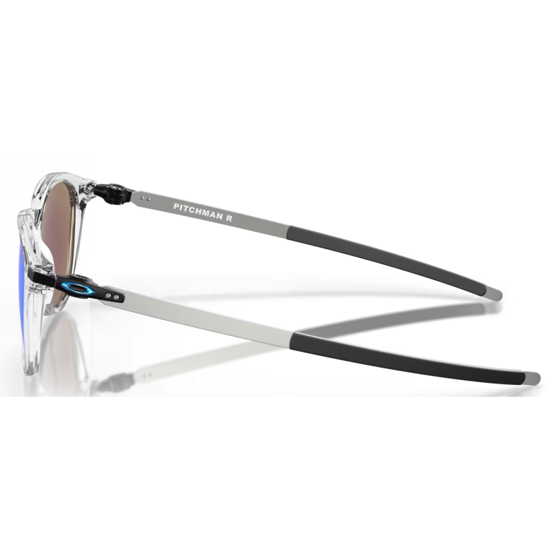 Oakley Pitchman Polished Clear lente Prizm Sapphire OO9439-0450