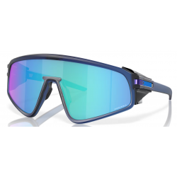 Oakley Latch Panel Matte Transparent Navy lente Prizm Sapphire