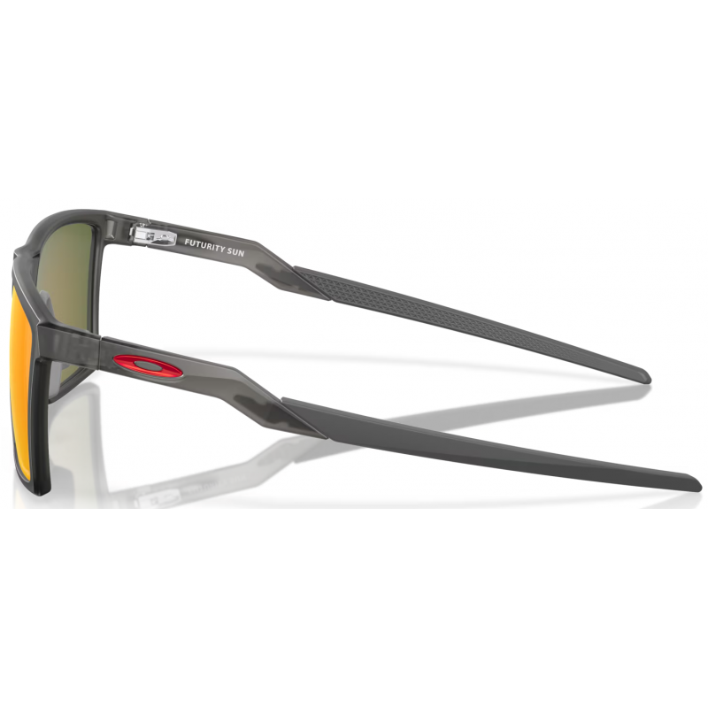 Oakley Futurity Sun Satin Grey Smoke Lente Prizm Ruby Polarized 948204