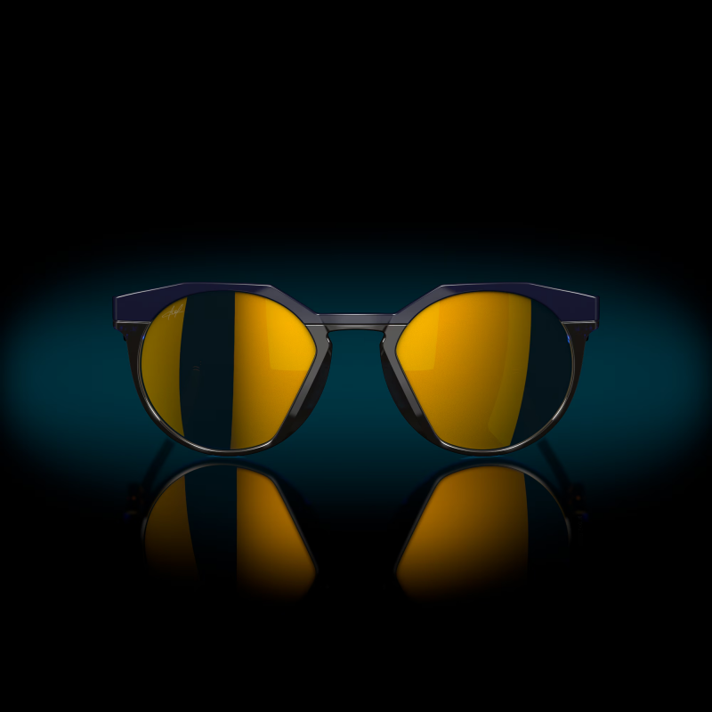 Oakley Hstn Kylian Mbappé Navy/Transparent Blue lente Prizm 24k Pol