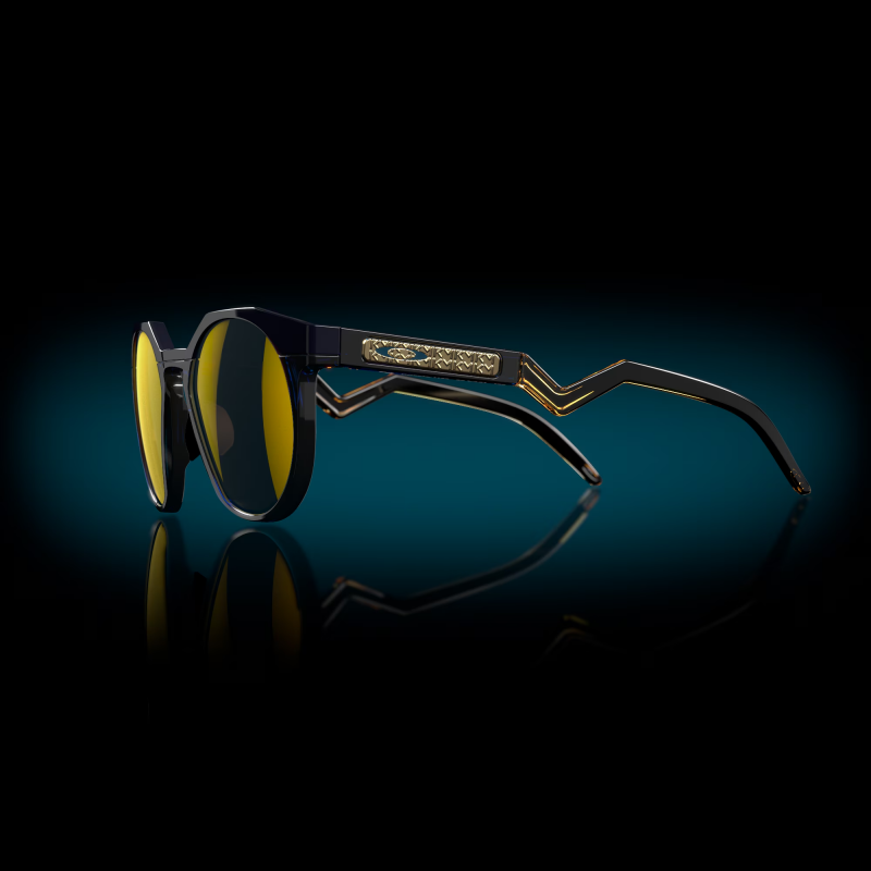 Oakley Hstn Kylian Mbappé Navy/Transparent Blue lente Prizm 24k Pol