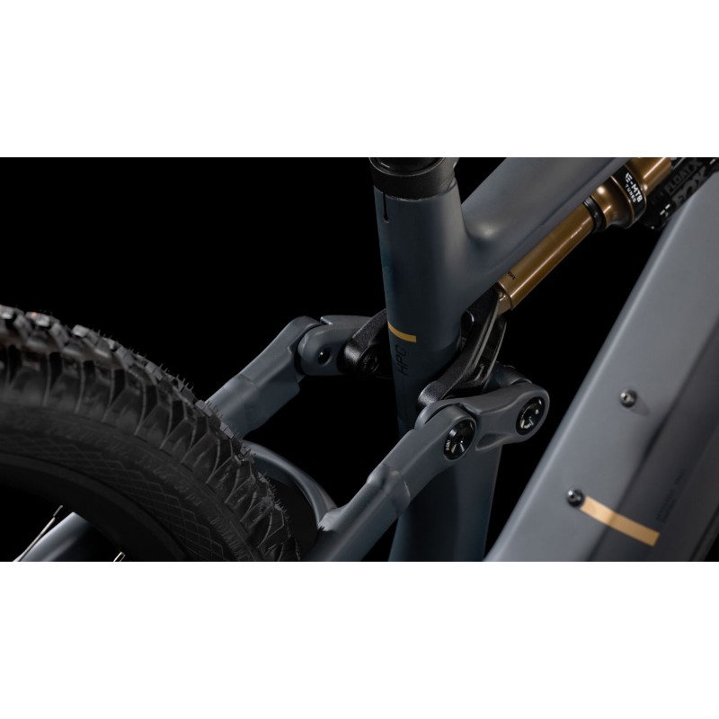 Cube Stereo Hybrid One44 HPC AT Carbon/Gold 800 2025 - spedizione 24h