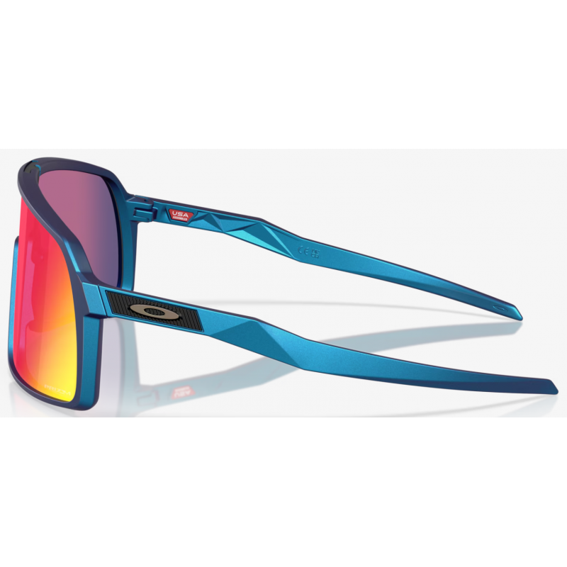Oakley Sutro opaco ciano/blu colori cangianti lente prizm road OO9406-c137