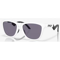 Oakley Frogskins Hybrid Duality Collection Matte White lente Prizm Grey