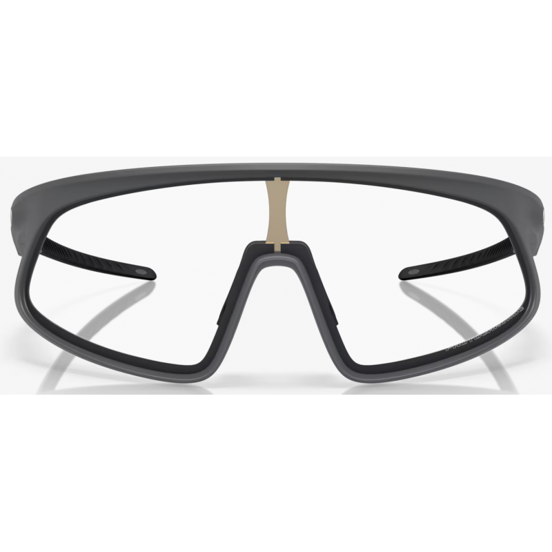 Oakley Rslv Matte Carbon lentes Clear To Black Iridium Photochromic