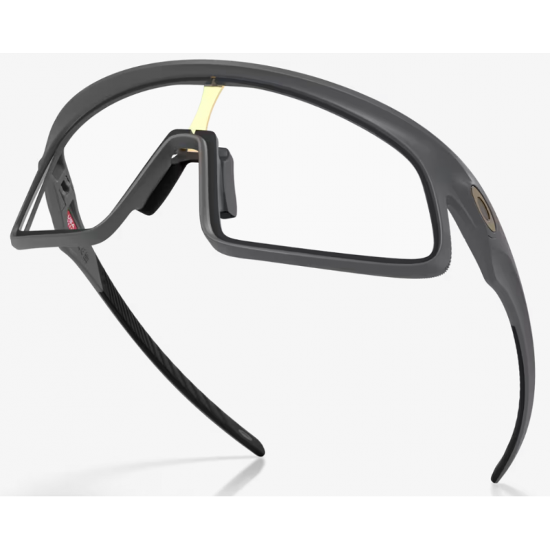 Oakley Rslv Matte Carbon lentes Clear To Black Iridium Photochromic