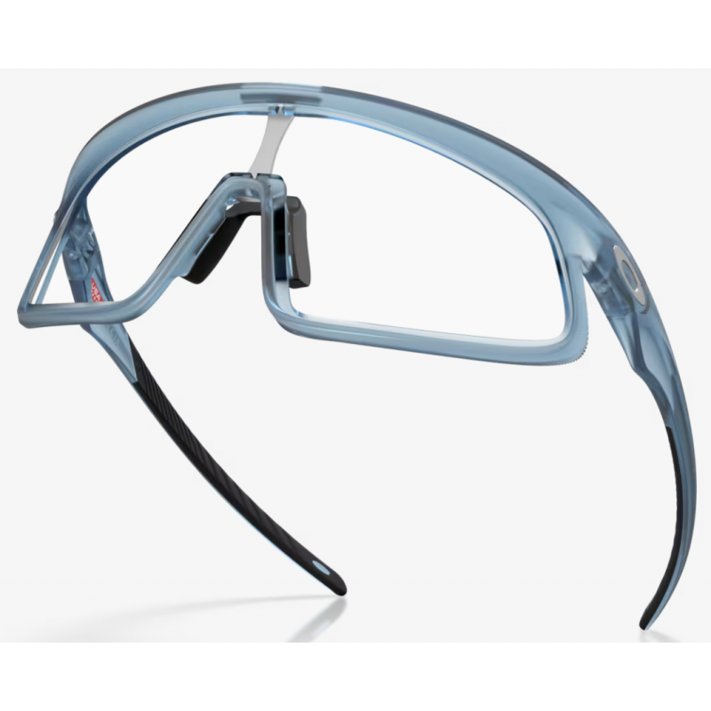Oakley RSLV Matte Trasparente Stonewash Chiaro A Nero Iridio Photoch