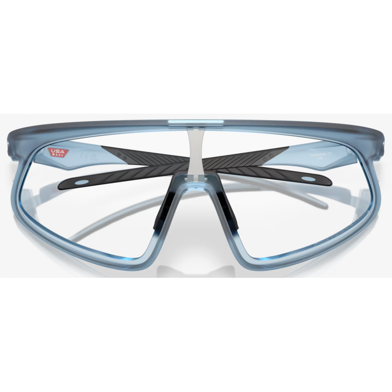 Oakley RSLV Matte Trasparente Stonewash Chiaro A Nero Iridio Photoch